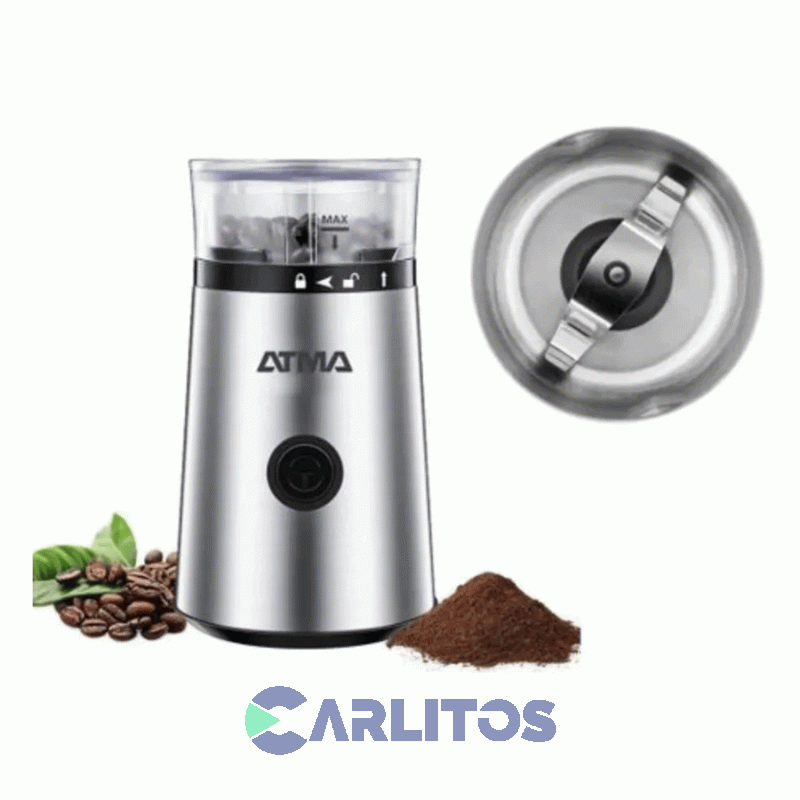 Molinillo De Cafe Atma Acero Inoxidable 150 Watts Mc8141p