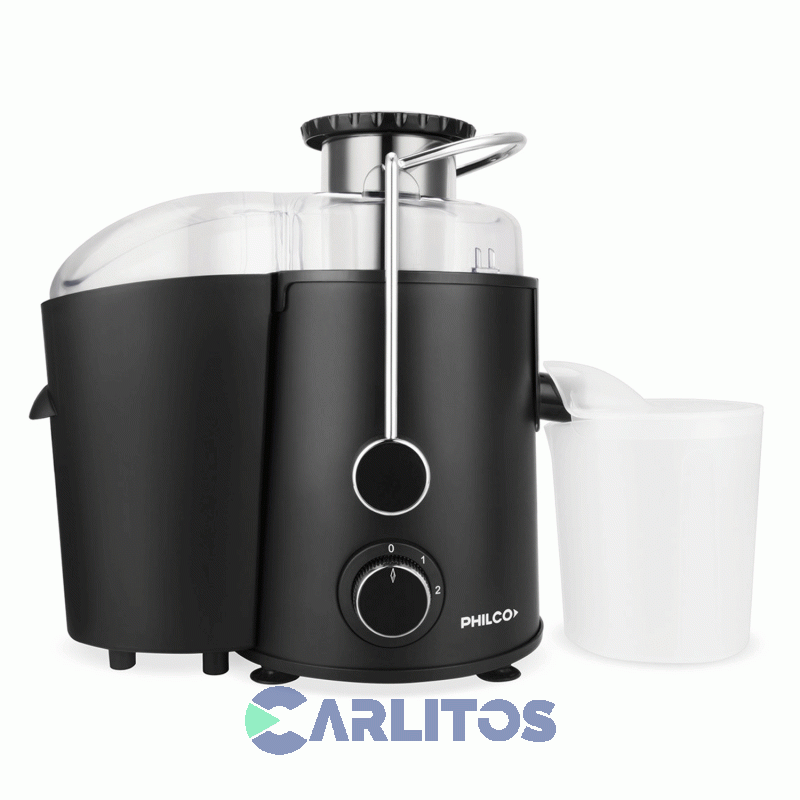 Extractor De Jugos Electrico Philco 400 Watts Negro Juph21bp