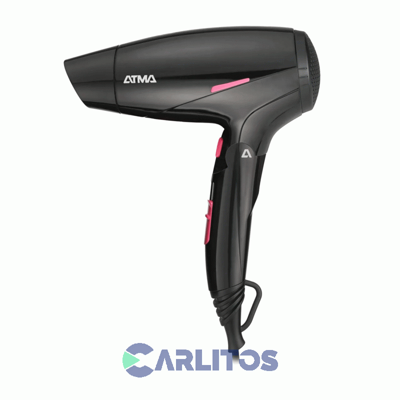Secador De Pelo Atma Plegable 1600 Watts Sp8965p