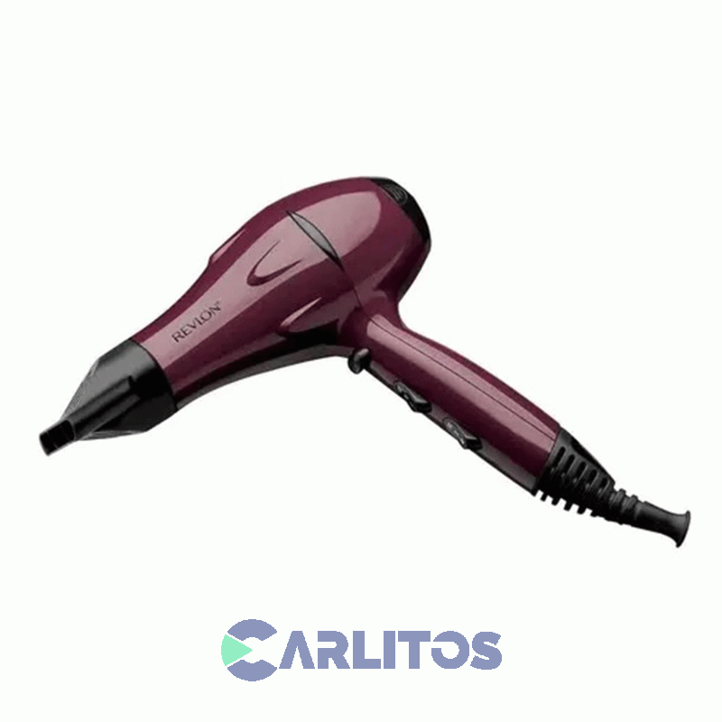 Secador De Pelo 2000 Watts Revlon + Planchita De Pelo Beuty Set Rvdr5230la2av1