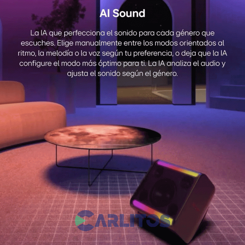 Parlante Portatil Lg Con Bluetooth Y Bateria 120 Watts Stage301