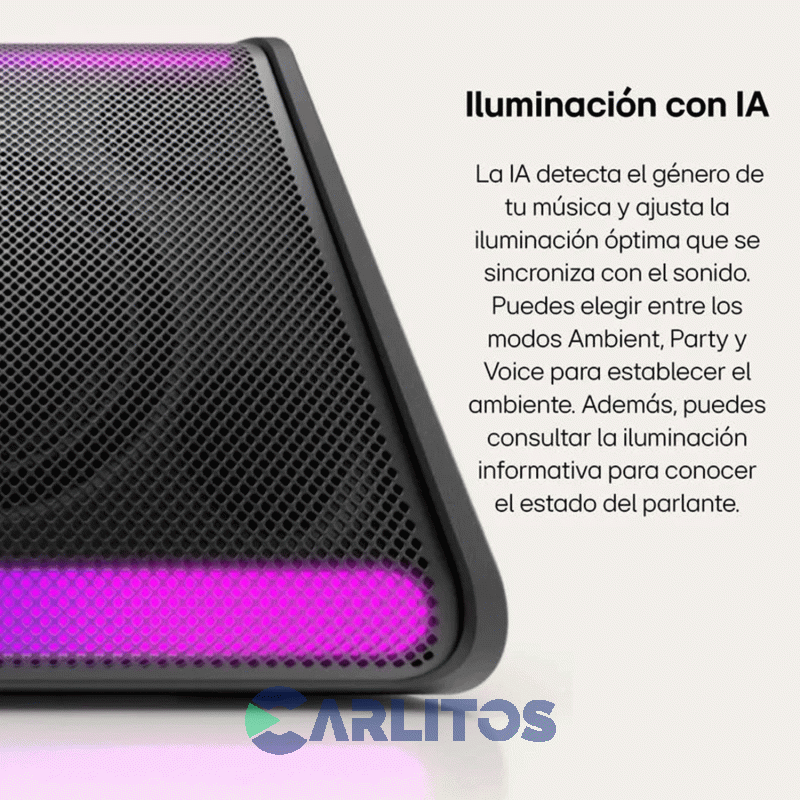 Parlante Portatil Lg Con Bluetooth Y Bateria 120 Watts Stage301