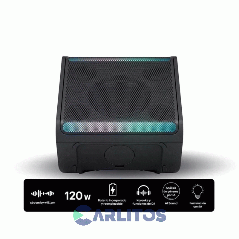 Parlante Portatil Lg Con Bluetooth Y Bateria 120 Watts Stage301