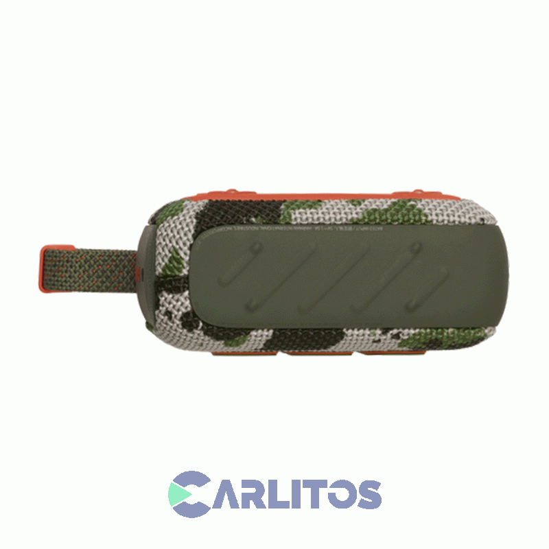 Parlante Portátil Jbl Con Bluetooth Y Batería 4.2 Watts Rms Go 4 squad Camuflado