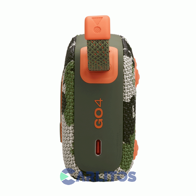 Parlante Portátil Jbl Con Bluetooth Y Batería 4.2 Watts Rms Go 4 squad Camuflado