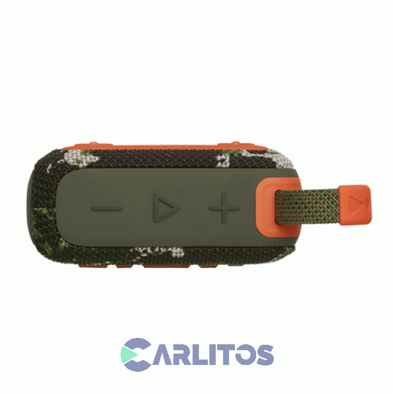 Parlante Portátil Jbl Con Bluetooth Y Batería 4.2 Watts Rms Go 4 squad Camuflado
