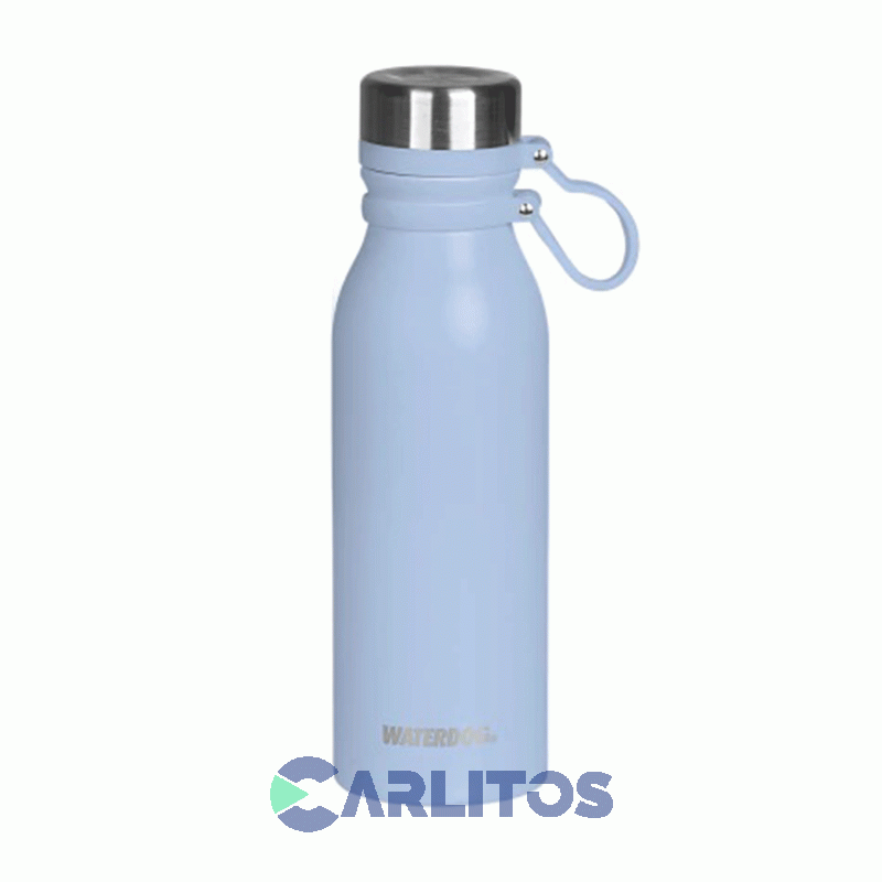 Botella De Acero Inoxidable Waterdog 600 Cc Buho600lv Lavanda
