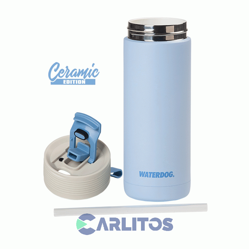 Botella De Acero Inoxidable Waterdog 590 Cc Bonnie590bs Blue Sky