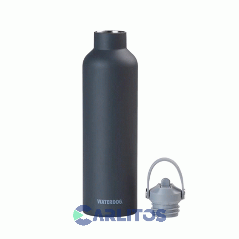 Botella De Acero Inoxidable Waterdog 1000 Cc Hydro1000dgf Gris