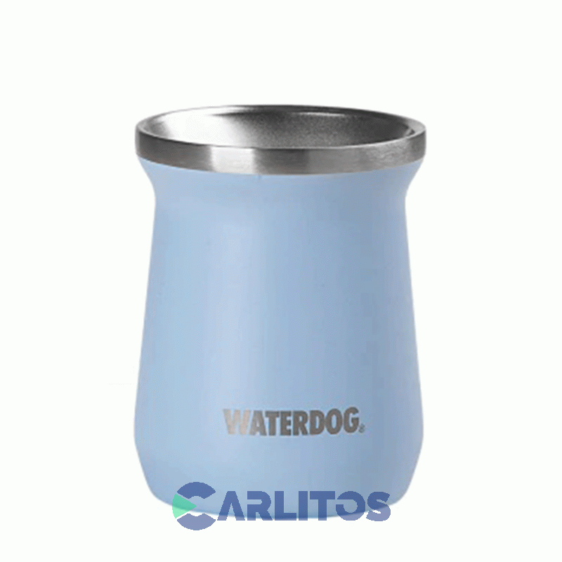 Mate Waterdog Legendario Clásico 240 Ml Zoilo240ba Azul Aero