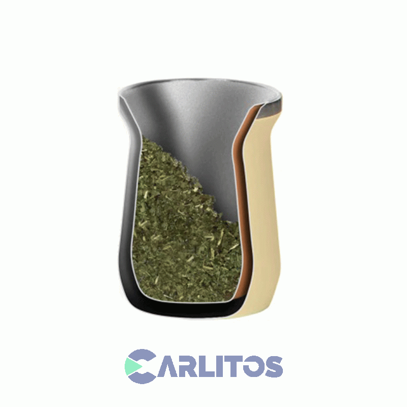 Mate Waterdog Legendario Clásico 240 Ml Zoilo240yw Amarillo