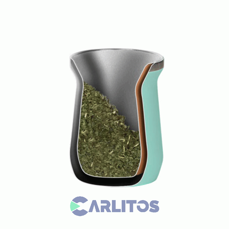 Mate Waterdog Legendario Clásico 240 Ml Zoilo240pg Verde Paraiso