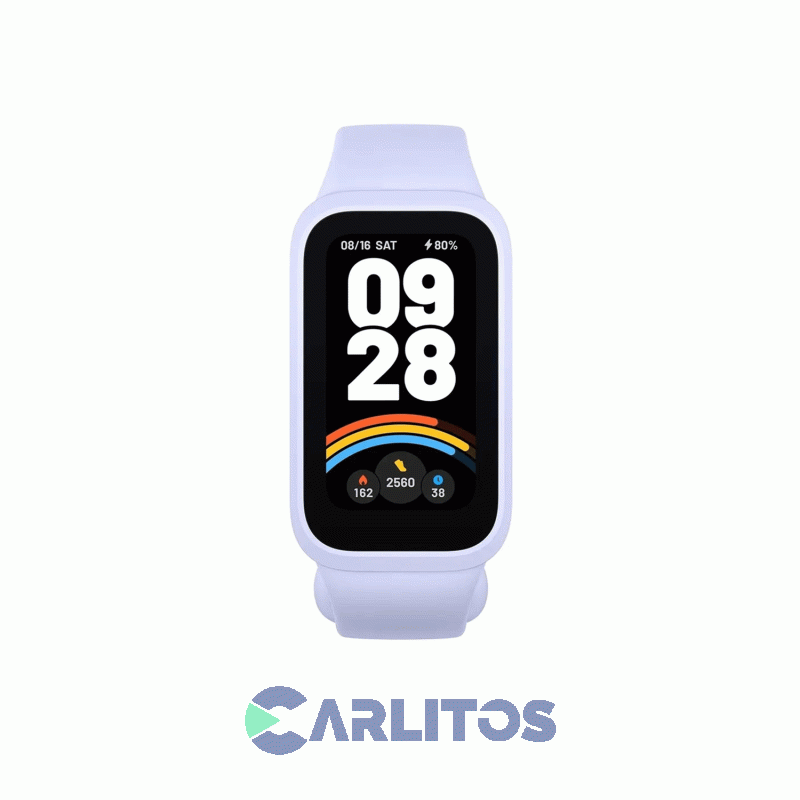 Reloj Inteligente Xiaomi Smart Band 9 Active Bhr08l3gl Lavanda