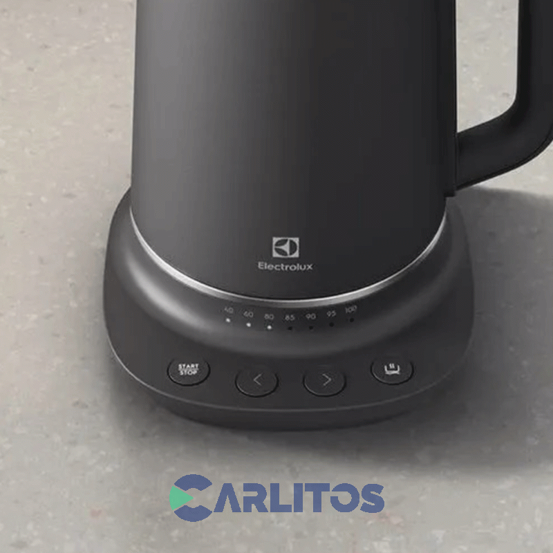 Pava Eléctrica Digital Con Jarra De Acero Inoxidable Electrolux Ekp70
