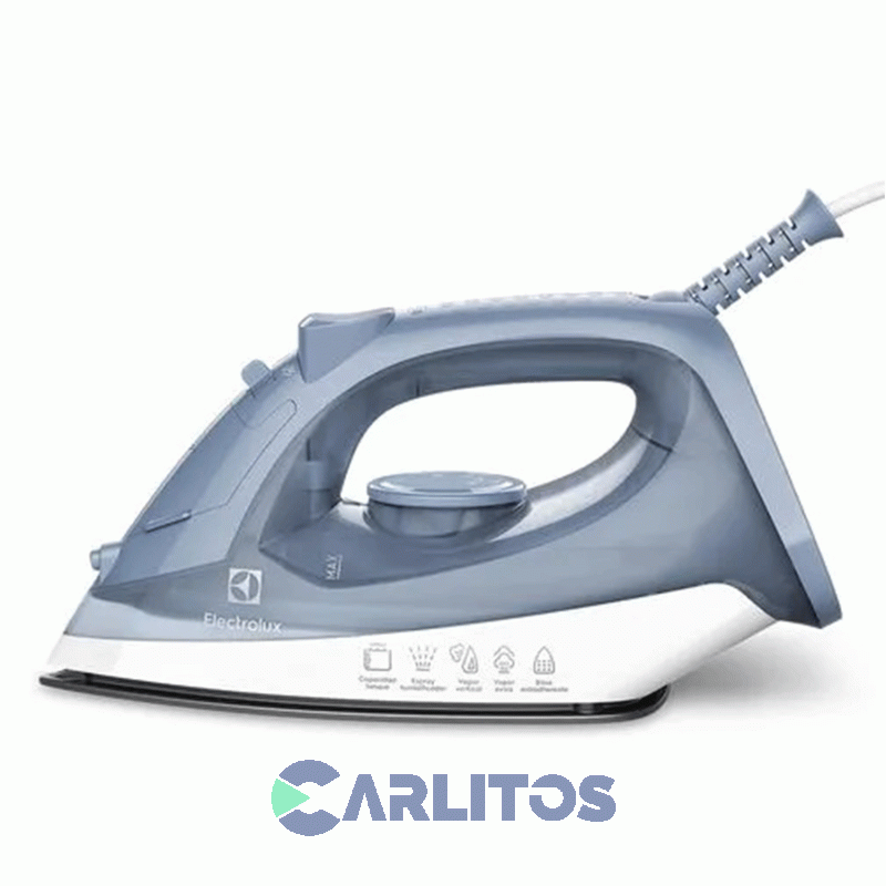 Plancha A Vapor 1500 Wts Suela Antiadherente Electrolux Esi10