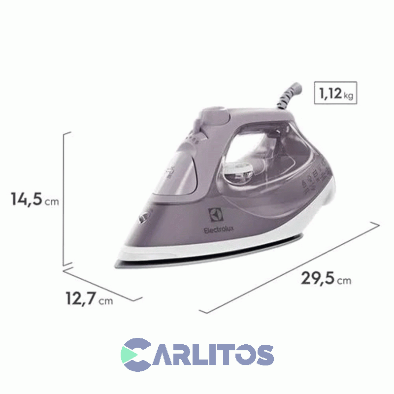 Plancha A Vapor 2000 Wts Suela Ceramica Electrolux Esi50