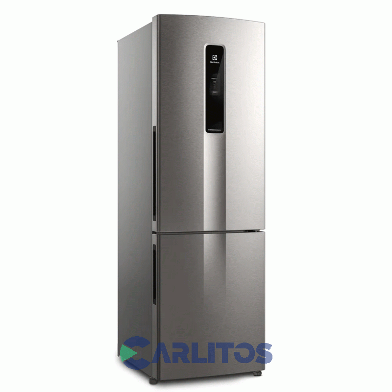 Heladera No Frost Electrolux Inverter 400 Litros Gris Plata Ib6s