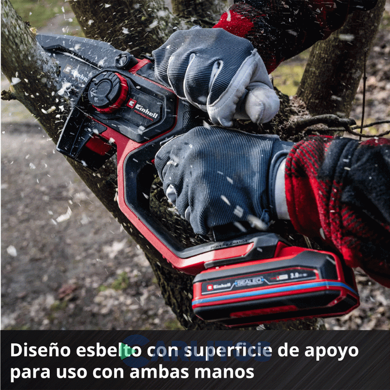 Motosierra De Poda Inalambrica Einhell 18 V 4600080 Gp-ps 18/20 Li Bl-Solo