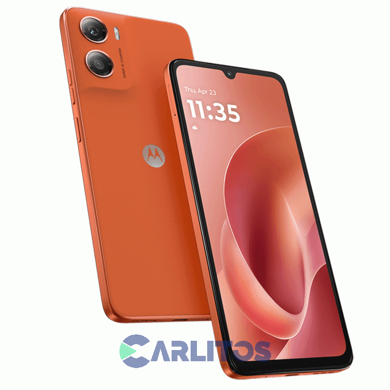 Celular Libre Motorola G06 - 64 Gb Xt2535-2 Naranja