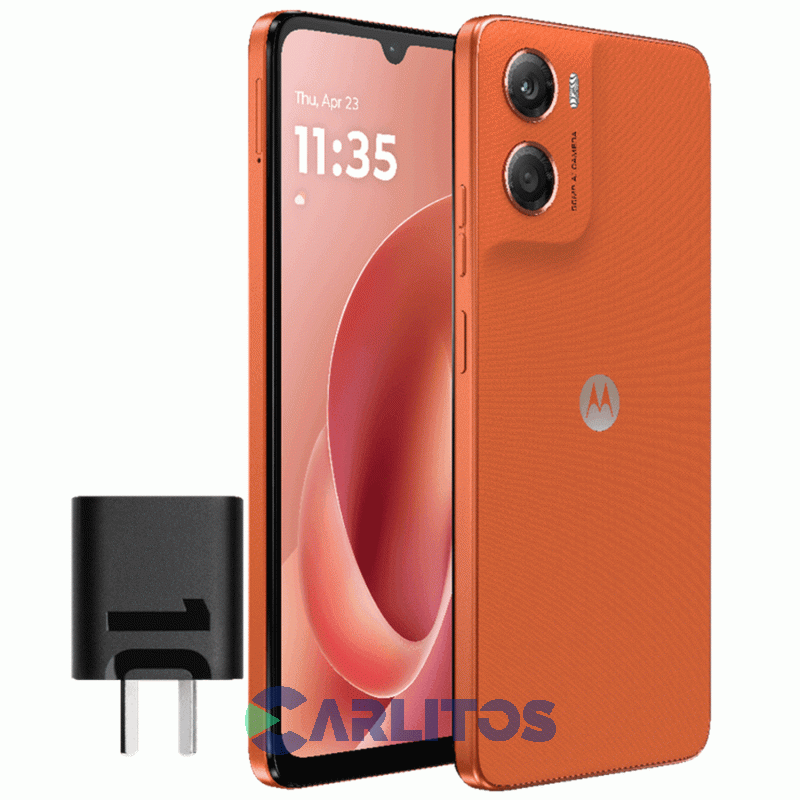 Celular Libre Motorola G06 - 64 Gb Xt2535-2 Naranja