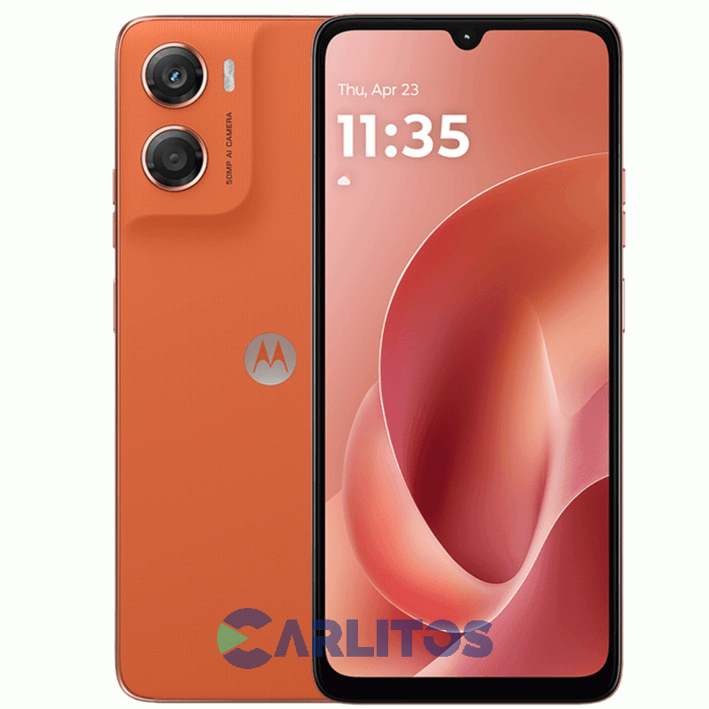 Celular Libre Motorola G06 - 64 Gb Xt2535-2 Naranja