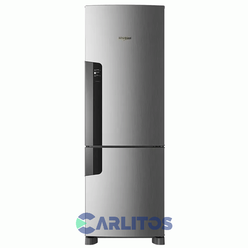 Heladera No Frost Whirpool Combi Inverter 397 Litros Acero Inoxidable Wre45mk