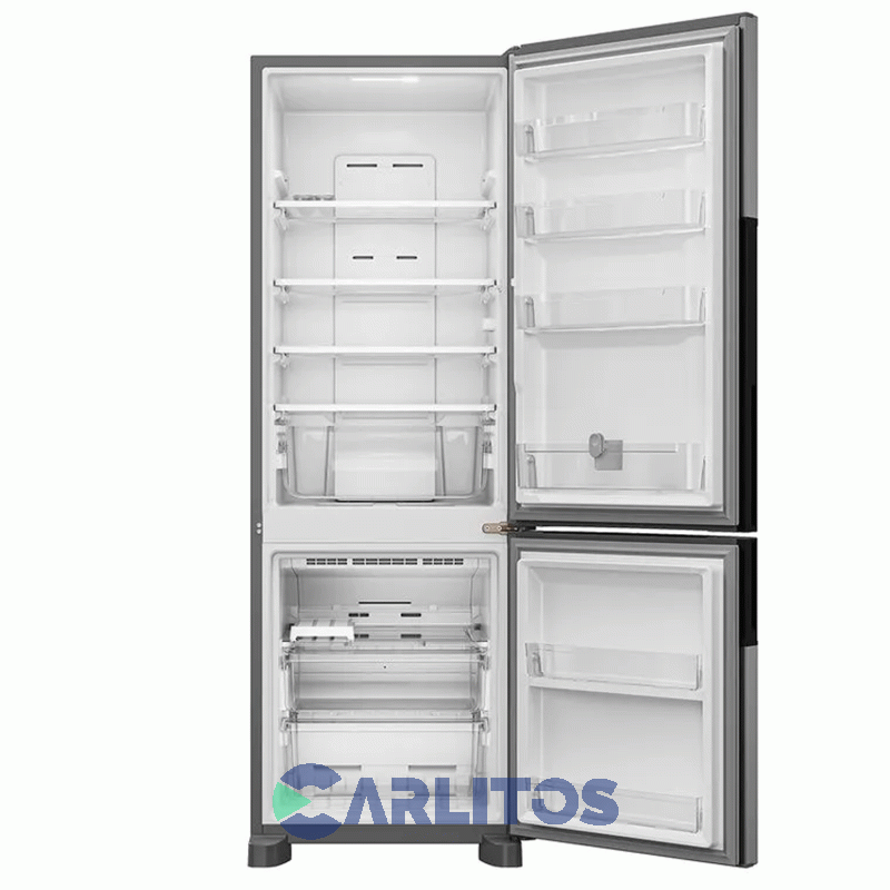 Heladera No Frost Whirpool Combi Inverter 397 Litros Acero Inoxidable Wre45mk