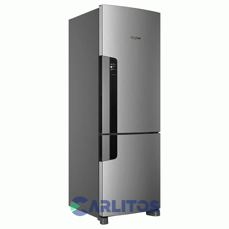 Heladera No Frost Whirpool Combi Inverter 397 Litros Acero Inoxidable Wre45mk