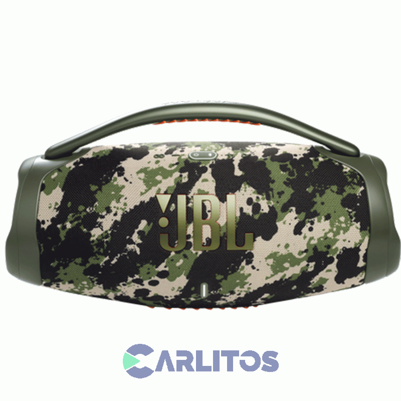 Parlante Portátil Jbl Con Bluetooth 80 Watts Rms Boombox 3 Camuflado