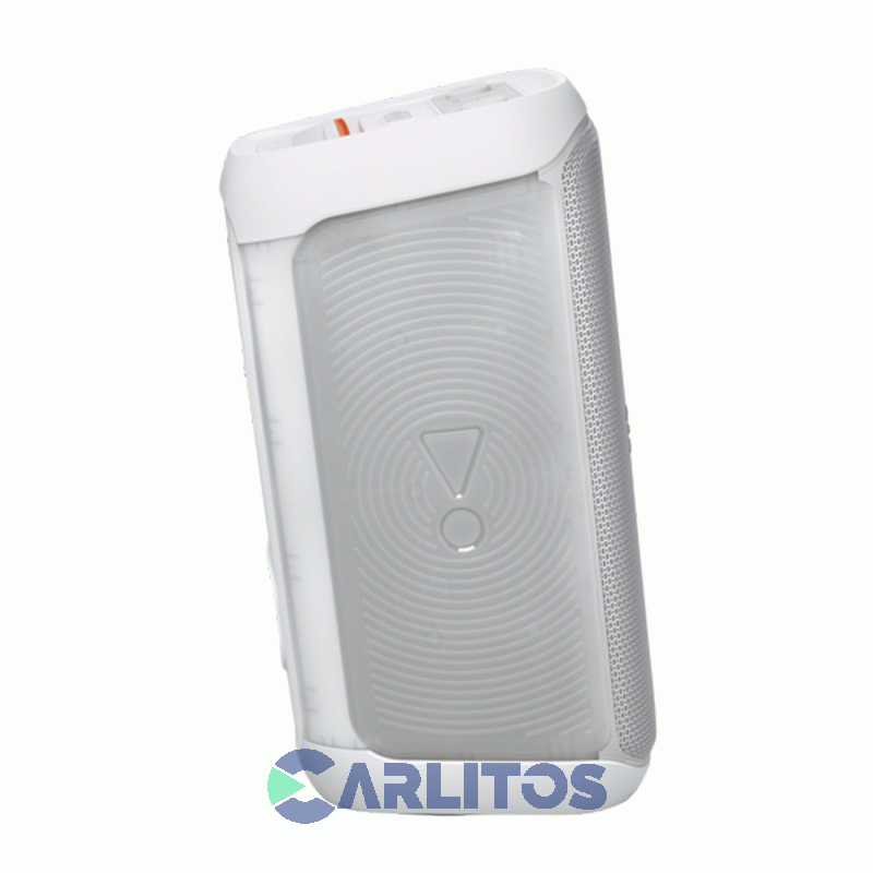Parlante Torre Jbl Con Bluetooth Y Bateria 160 Watts Rms Partybox Club 120sw Blanco