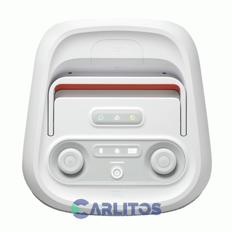Parlante Torre Jbl Con Bluetooth Y Bateria 160 Watts Rms Partybox Club 120sw Blanco