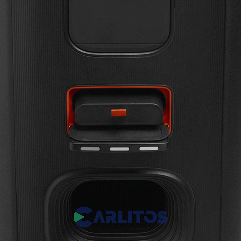 Parlante Torre Jbl Con Bluetooth Y Bateria 240 Watts Rms Partybox Stage 320 Negro