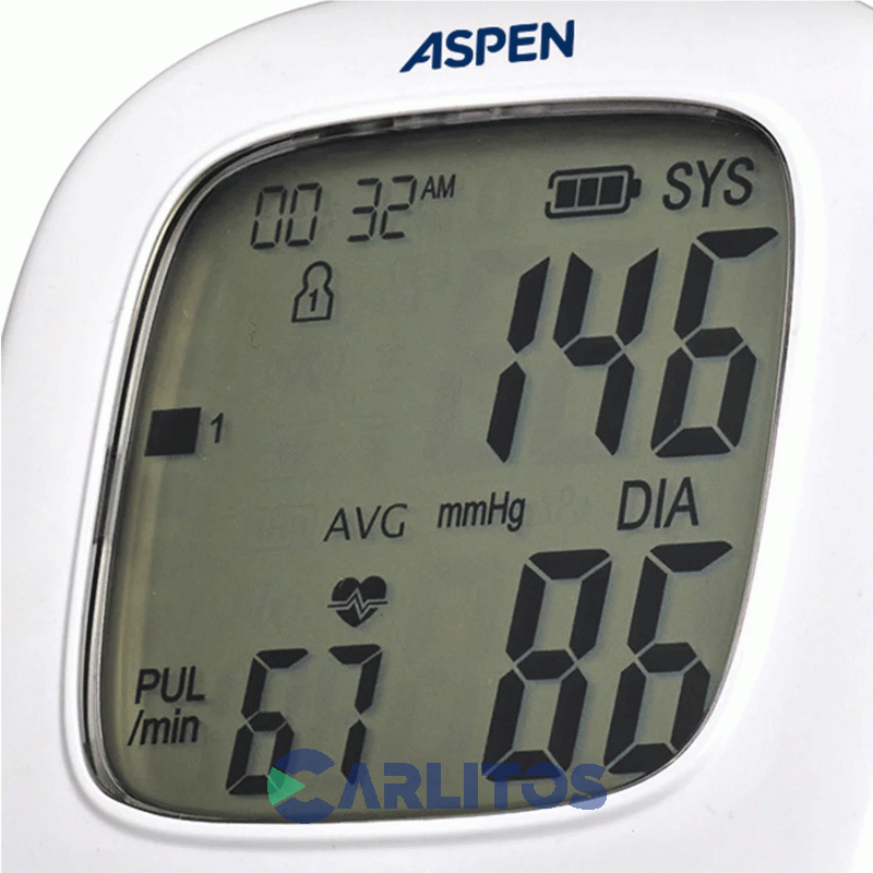 Tensiómetro Digital De Muñeca Aspen Dbp-8178