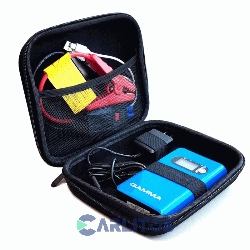 Cargador Y Arrancador  Automatico De Bateria Gamma 5v/2a-8a G2714ar