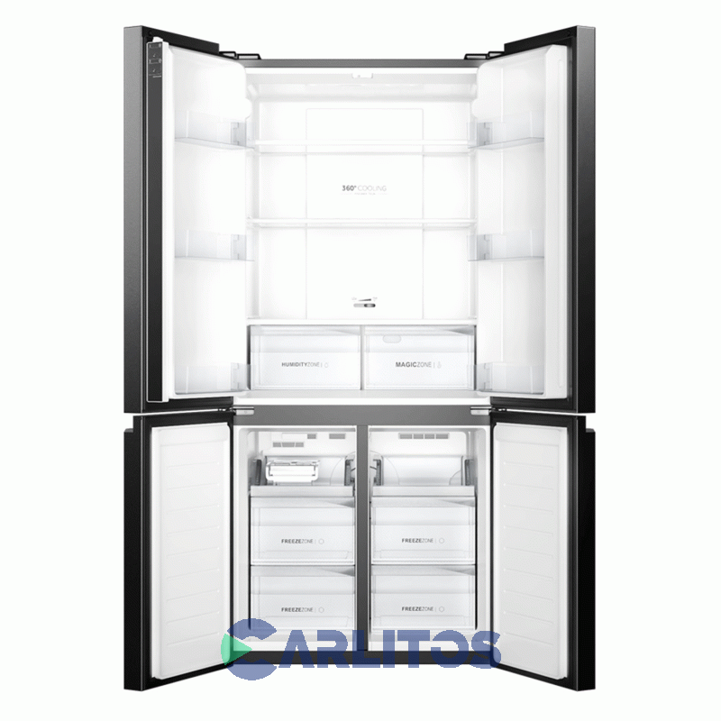 Heladera No Frost Multidoor Drean Inverter 520 Litros T-Door Dtp469lkrss0