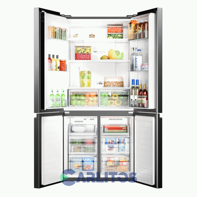 Heladera No Frost Multidoor Drean Inverter 520 Litros T-Door Dtp469lkrss0