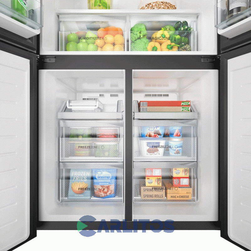 Heladera No Frost Multidoor Drean Inverter 520 Litros T-Door Dtp469lkrss0