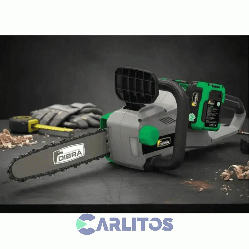 Motosierra Inalambrica Dibra 2 x 20 V Espada 40 Cm Tt-bcs4016-c