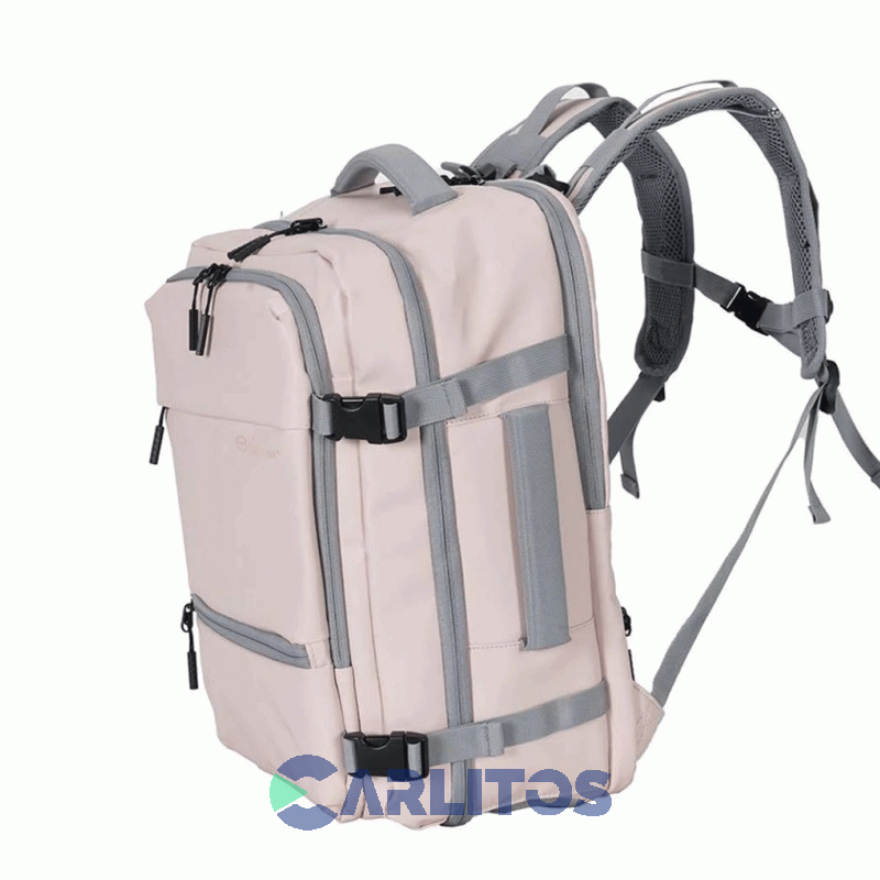 Mochila Elf Viaje 3696b Rosa