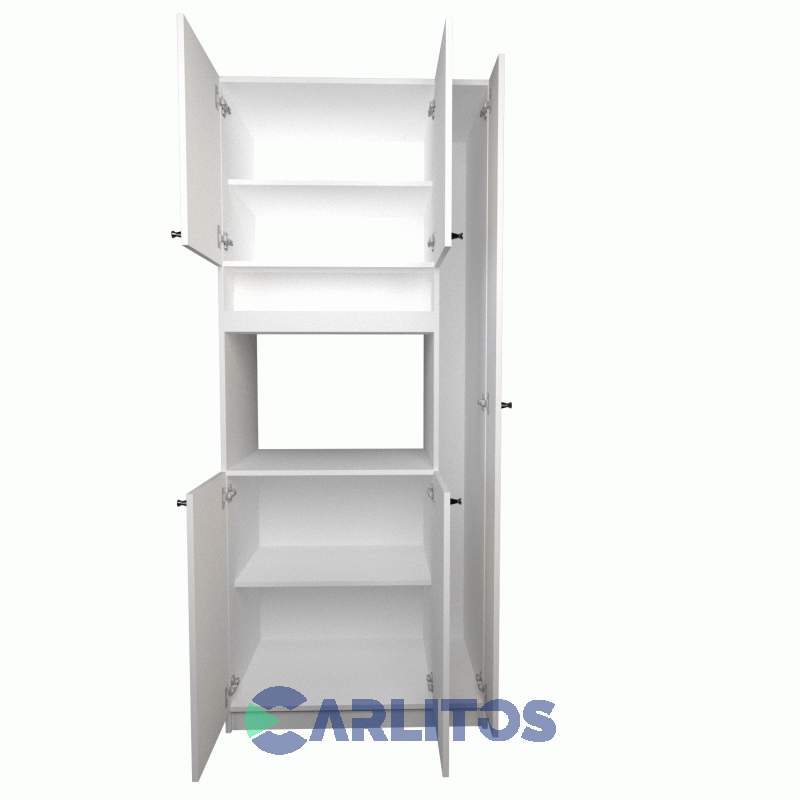 Organizador Multifunción Escobero Tables Blanco