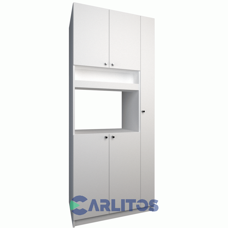 Organizador Multifunción Escobero Tables Blanco