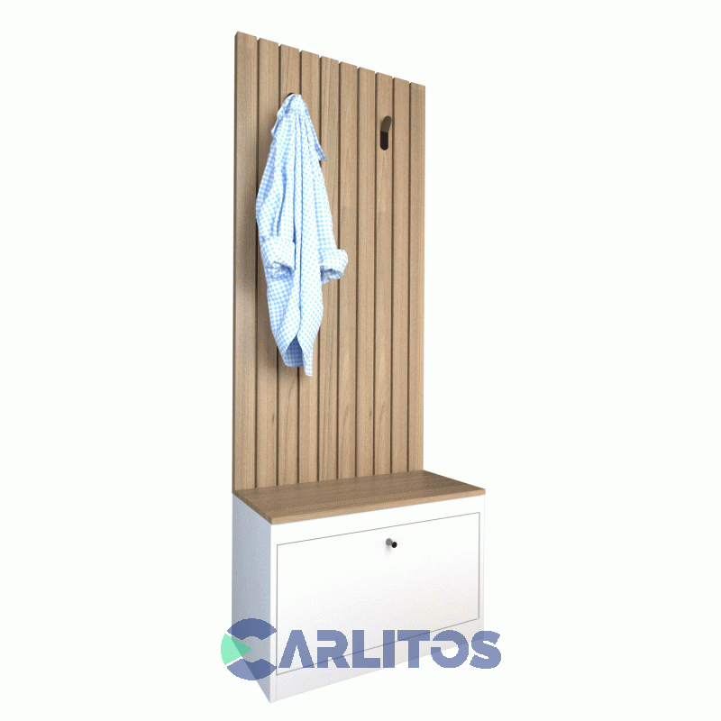 Botinero Recibidor 0.64 Mts Tables Cod: 4018-Coe Olmo Finlandes-Everest
