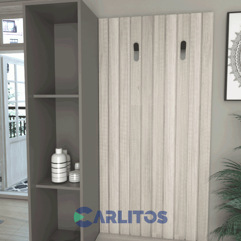 Botinero Recibidor 0.95 Mts Tables Cod: 4019-Ncg Nevado-Gris