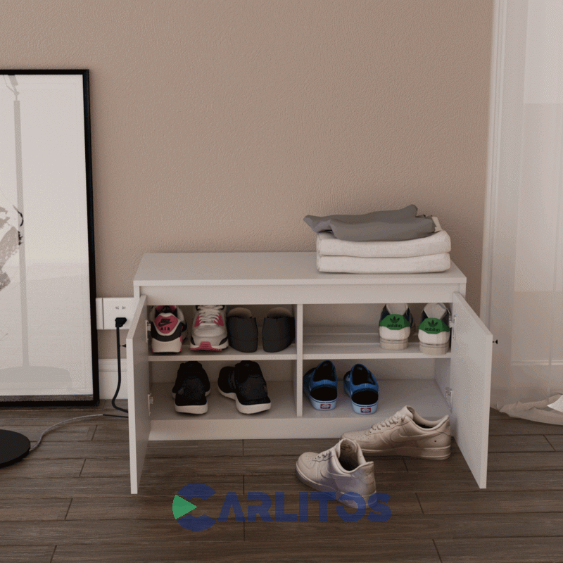 Zapatero 0.90 Mts 2 Puertas Linea Home Tables Cod: 6463 Ev Everest