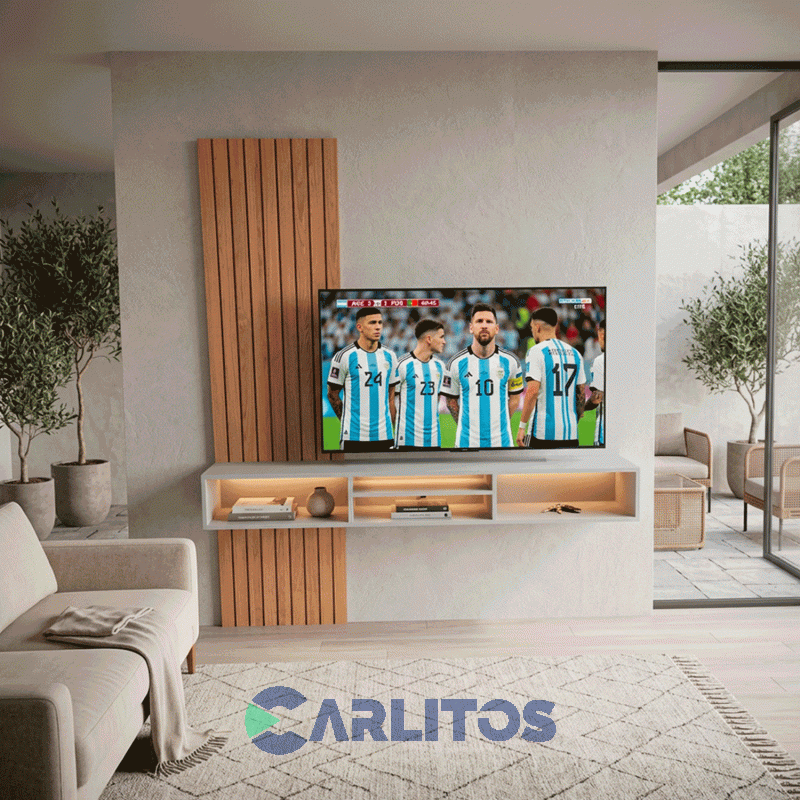 Rack Tables Para Colgar Varillado 1.80 Mts Linea Home Cod:1407-Coe-Olmo Finlandes-Everest