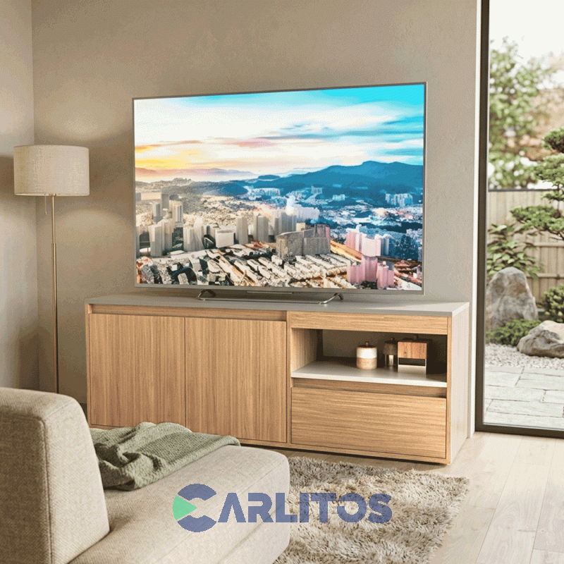 Rack Tv Linea Terrae 1.54 Mts Tables Cod: 4027-Ccg-Cocobolo-Gris C.