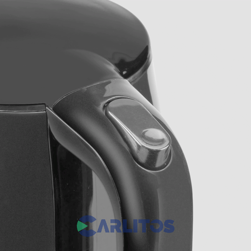 Pava Electrica Digital Yelmo Negra Selector De Temperatura Para Mate Pe3912