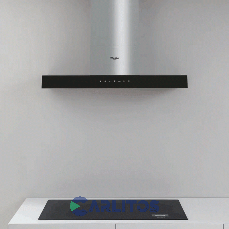 Campana Extractora Whirlpool Acero Inoxidable Frente Recto 60 Cm Tbox Whbs 62F Lt K/1