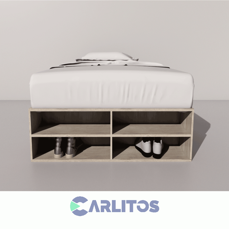 Box Tables Multifuncion 0.92 Mts 4 Cajones Cod: 6440 Nevado-Everest.