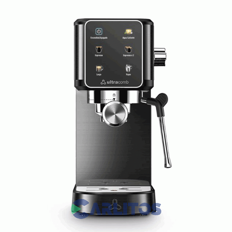 Cafetera Express Ultracomb 20 Bares Manual Acero Inoxidable Ce6118
